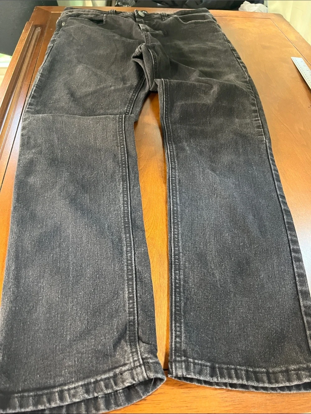 Smoke & Ash Black Jeans 34